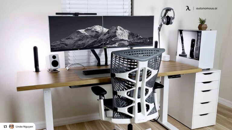 White Futuristic Engineering Gaming Setup